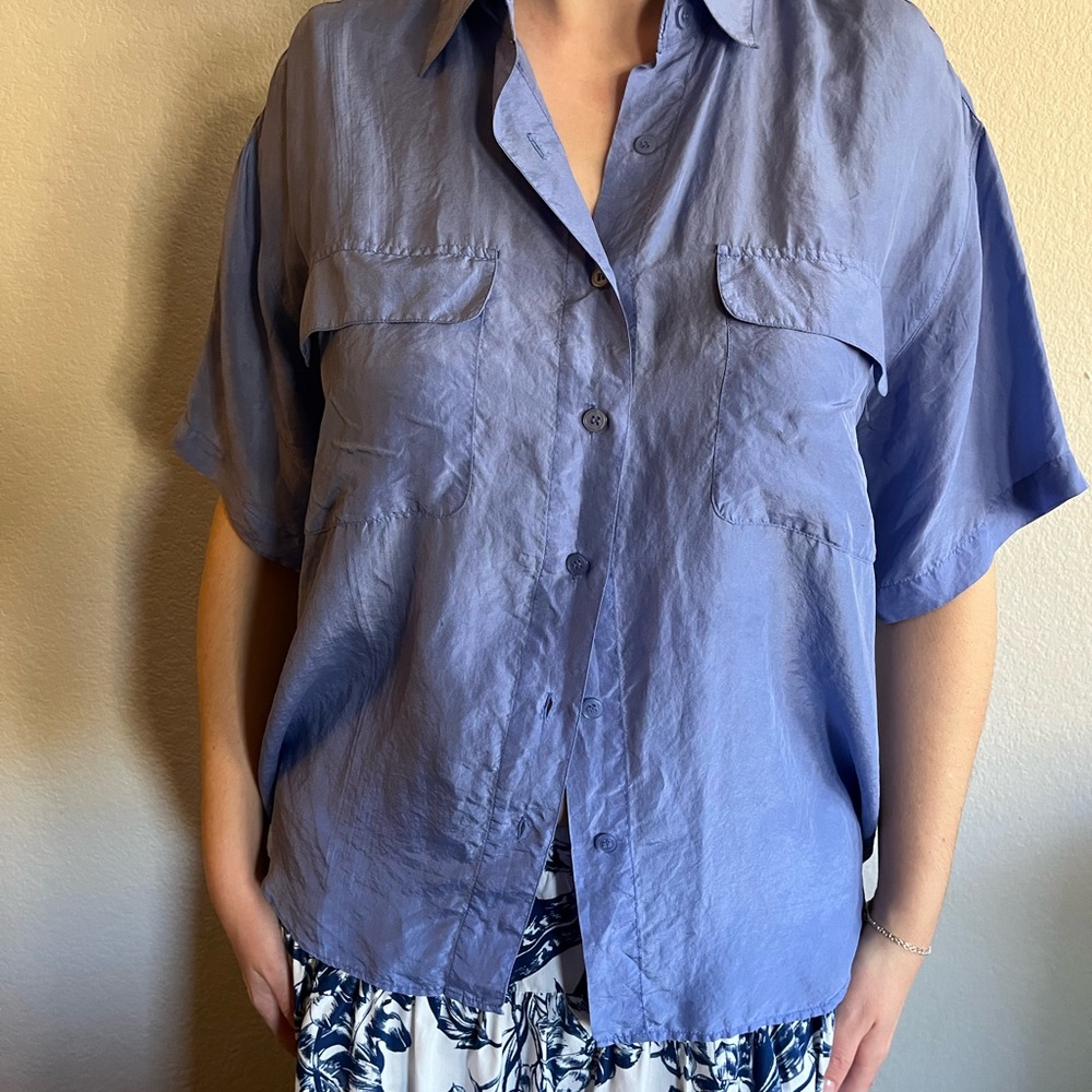 100% silk shirt